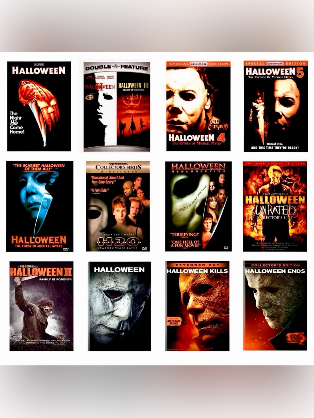 Halloween: The Complete Collection (DVD, 2022, 14-Disc Set)